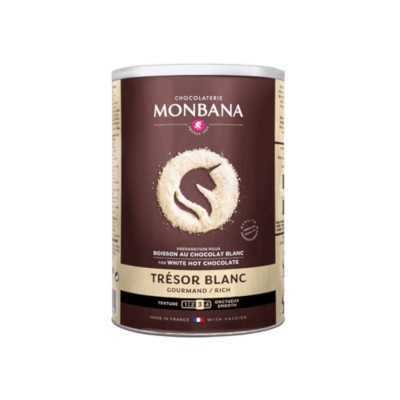 ΣΟΚΟΛΑΤΑ MONBANA TRESOR AU CHOCOLAT BLANC ΛΕΥΚΗ