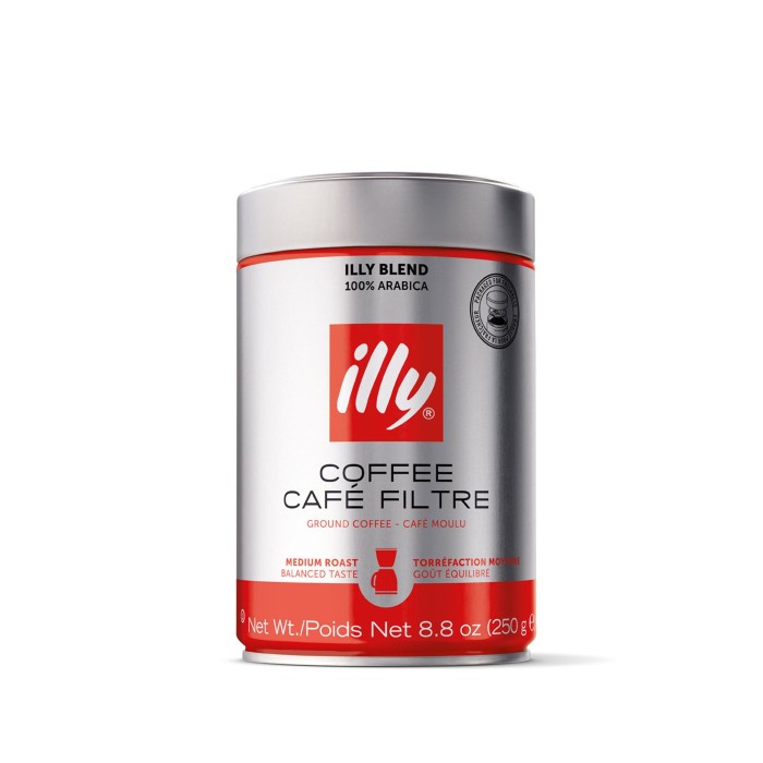 ΚΑΦΕΣ ILLY ΦΙΛΤΡΟΥ ΑΛΕΣΜΕΝΟΣ 250gr