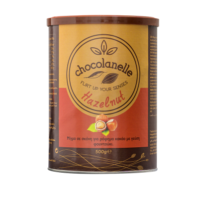 ΣΟΚΟΛΑΤΑ CHOCOLANELLE HAZELNUT 500gr ΣΟΚΟΛΑΤΑ CHOCOLANELLE HAZELNUT 500gr