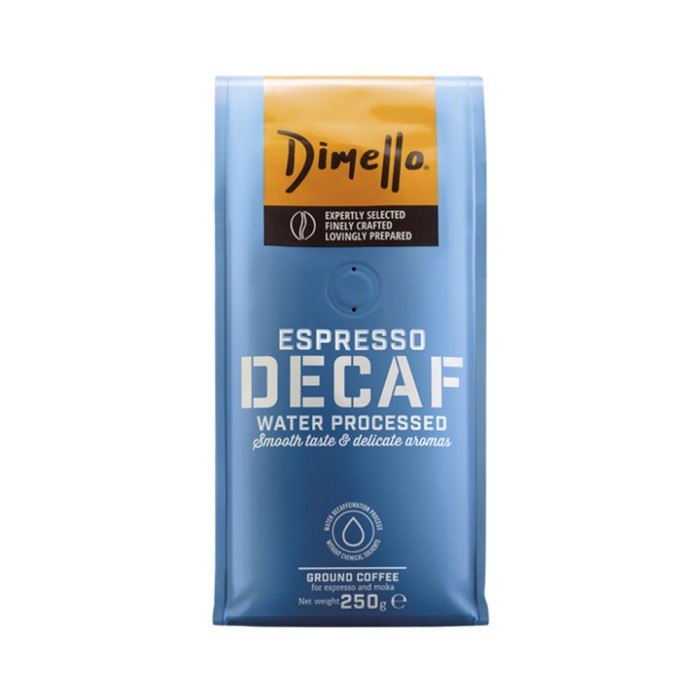 ΚΑΦΕΣ DIMELLO DECAF ΑΛΕΣΜΕΝΟΣ 250gr