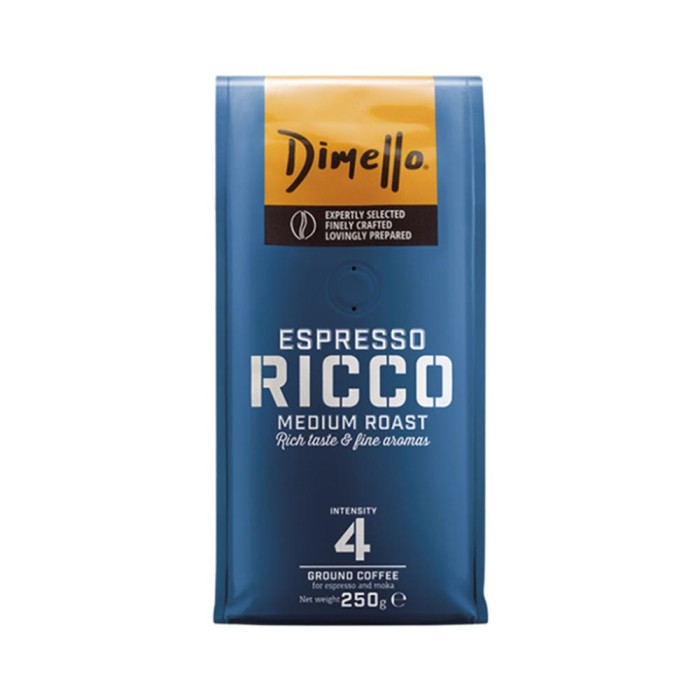 ΚΑΦΕΣ DIMELLO RICCO ΑΛΕΣΜΕΝΟΣ 250gr.