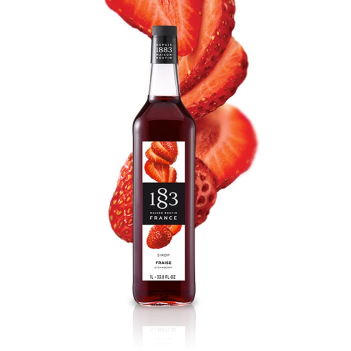 SYRUP ROUTIN STRAWBERRY 1L
